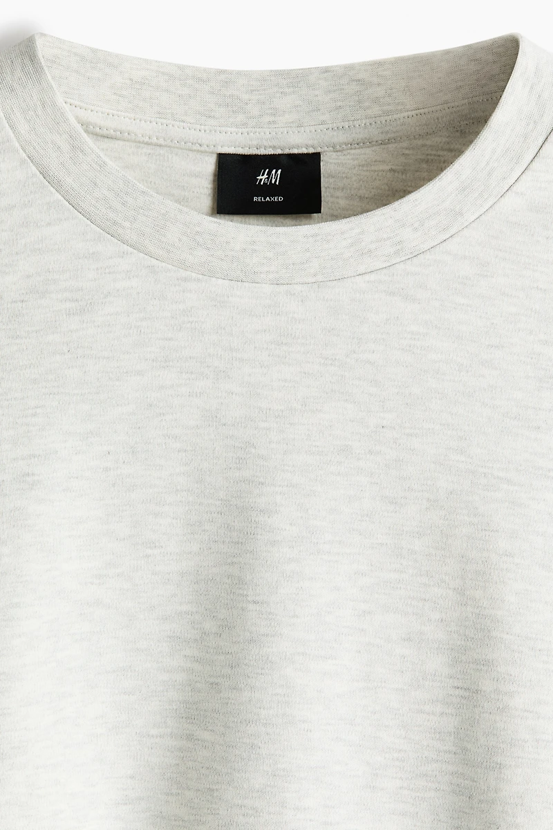 Loose-Fit Interlock T-Shirt