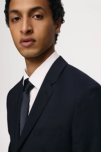 Slim Fit Wool-Blend Jacket