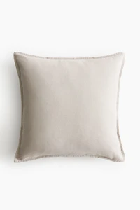 Linen-blend Cushion Cover