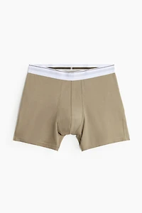 3-Pack Mid-Length Boxer Briefs with Lycra®