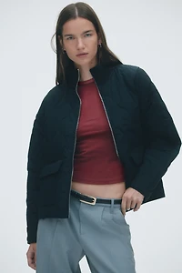 Oversized Quilted Jacket