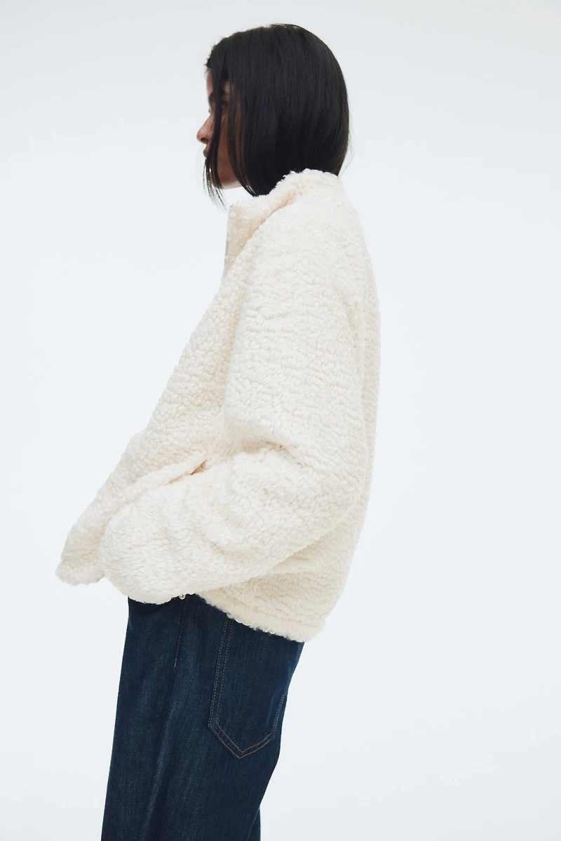 Oversized Teddy Fleece Jacket