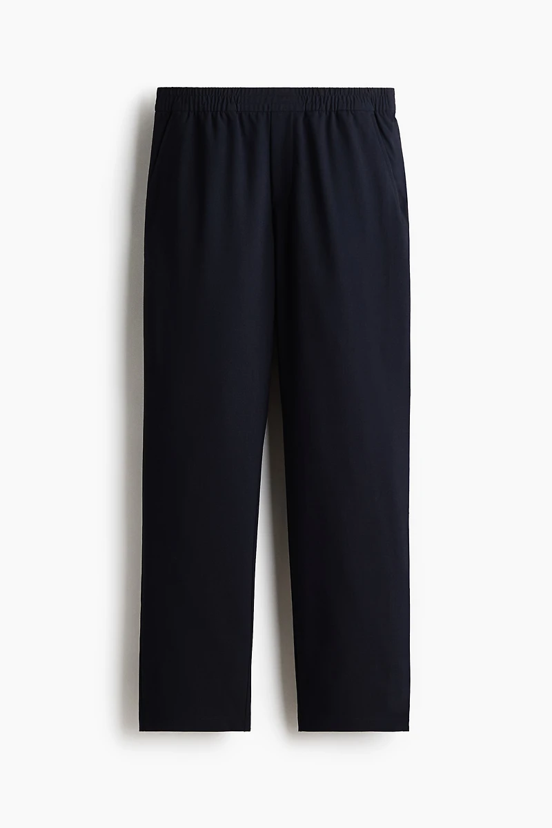 Four-Way Stretch Regular-Fit Pull-On Pants