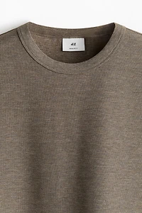 T-shirt gaufré Coupe Classique