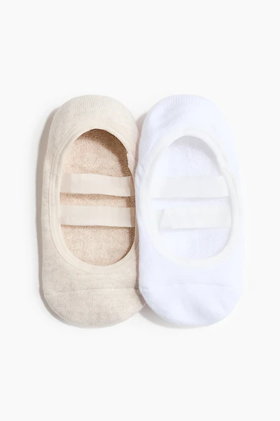 Lot de 2 paires chaussettes Pilates