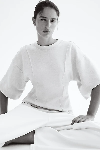 Haut ample en fin tricot