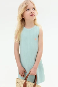 Textured Cotton Dress