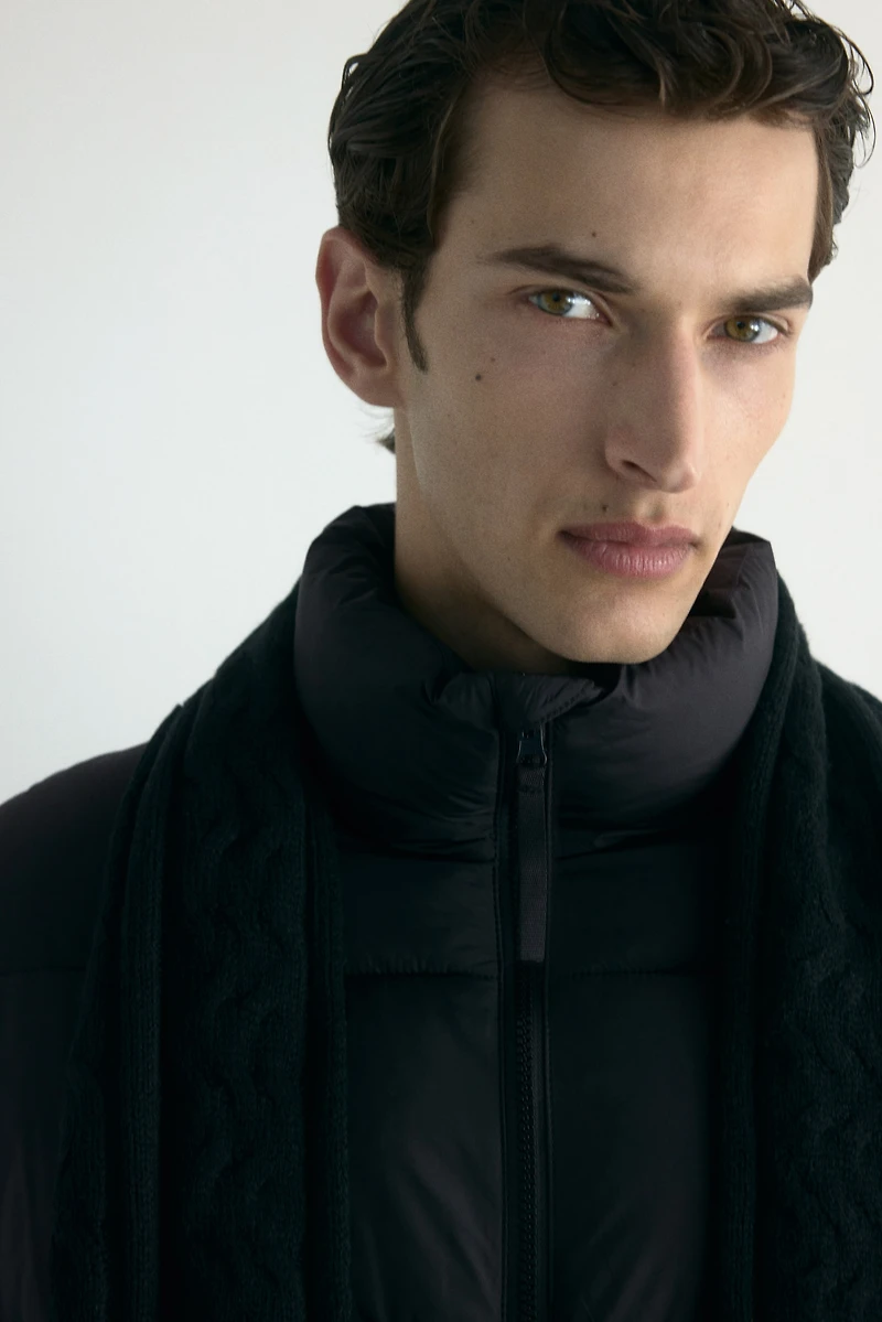 Water-Repellent Puffer Jacket