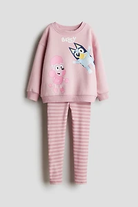 2-piece Top and Leggings Set