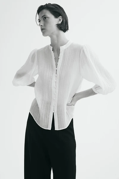 Blouse à manches ballon