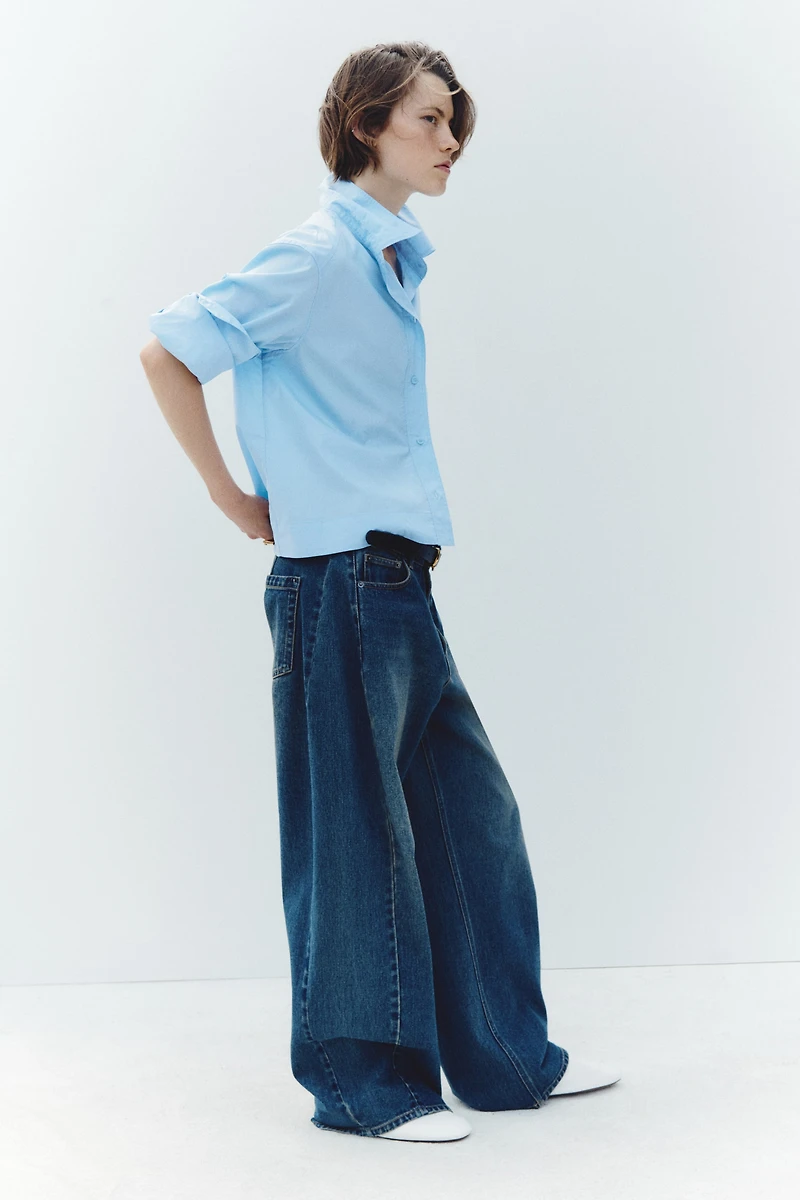 Oversized Poplin Shirt
