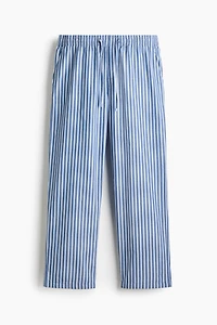 Relaxed-Fit Poplin Pants