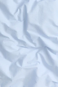 Seersucker King/Queen Duvet Cover Set