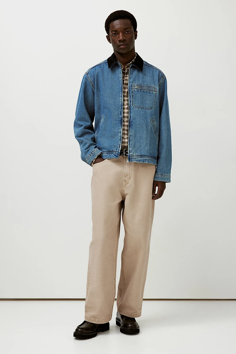 Pantalon Coupe Flottante en toile