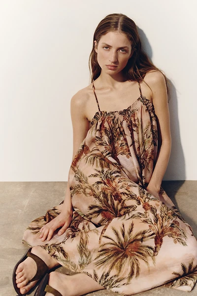 A-Line Low-Back Dress