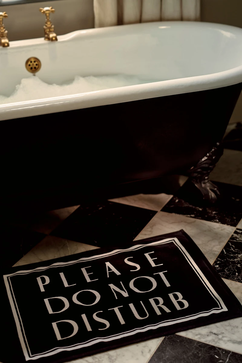 Tapis de bain en velours