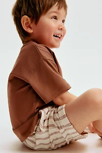 Short en jersey de coton