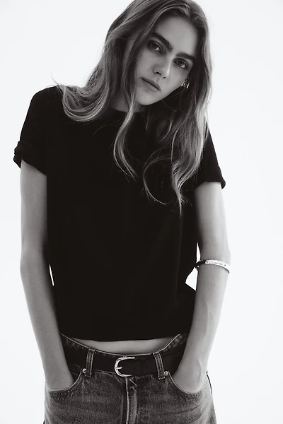Fine-Knit Top