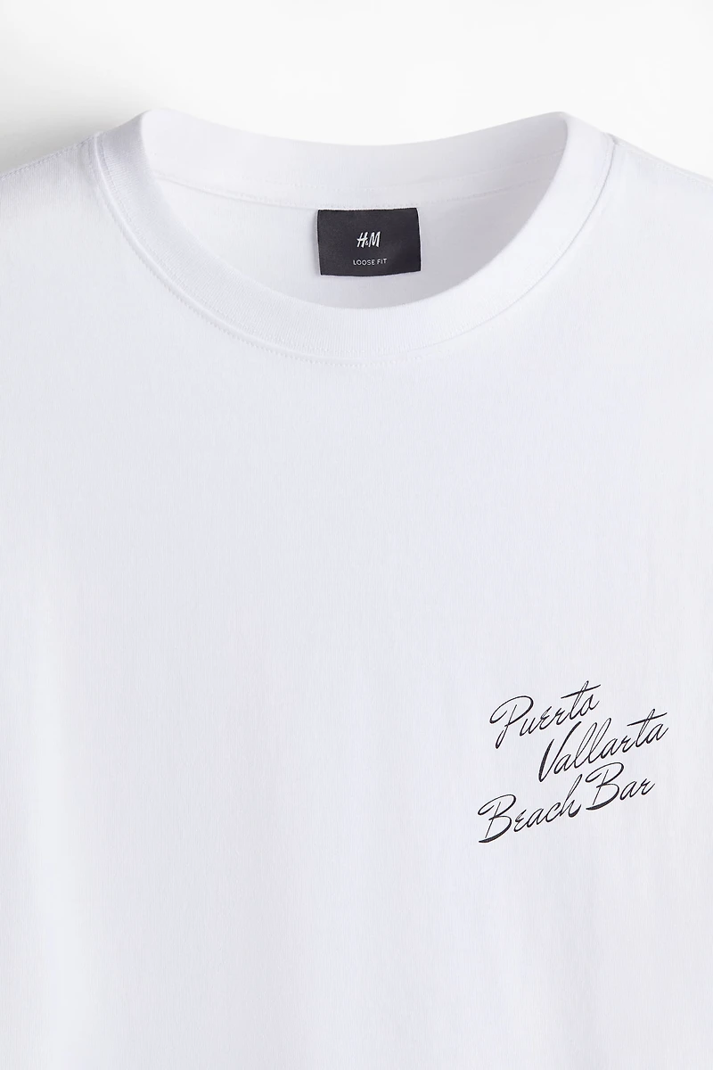 Loose Fit Printed T-shirt