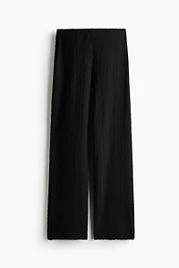 Pantalon en jersey texturé