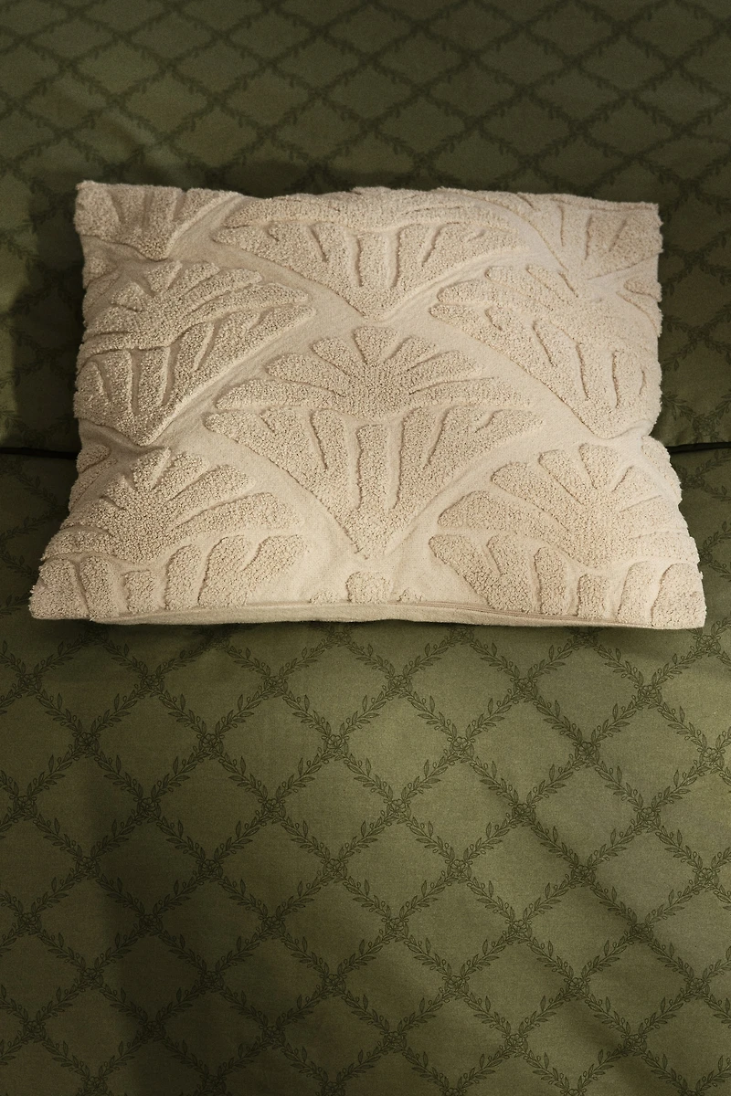 Tufted-Motif Cushion Cover