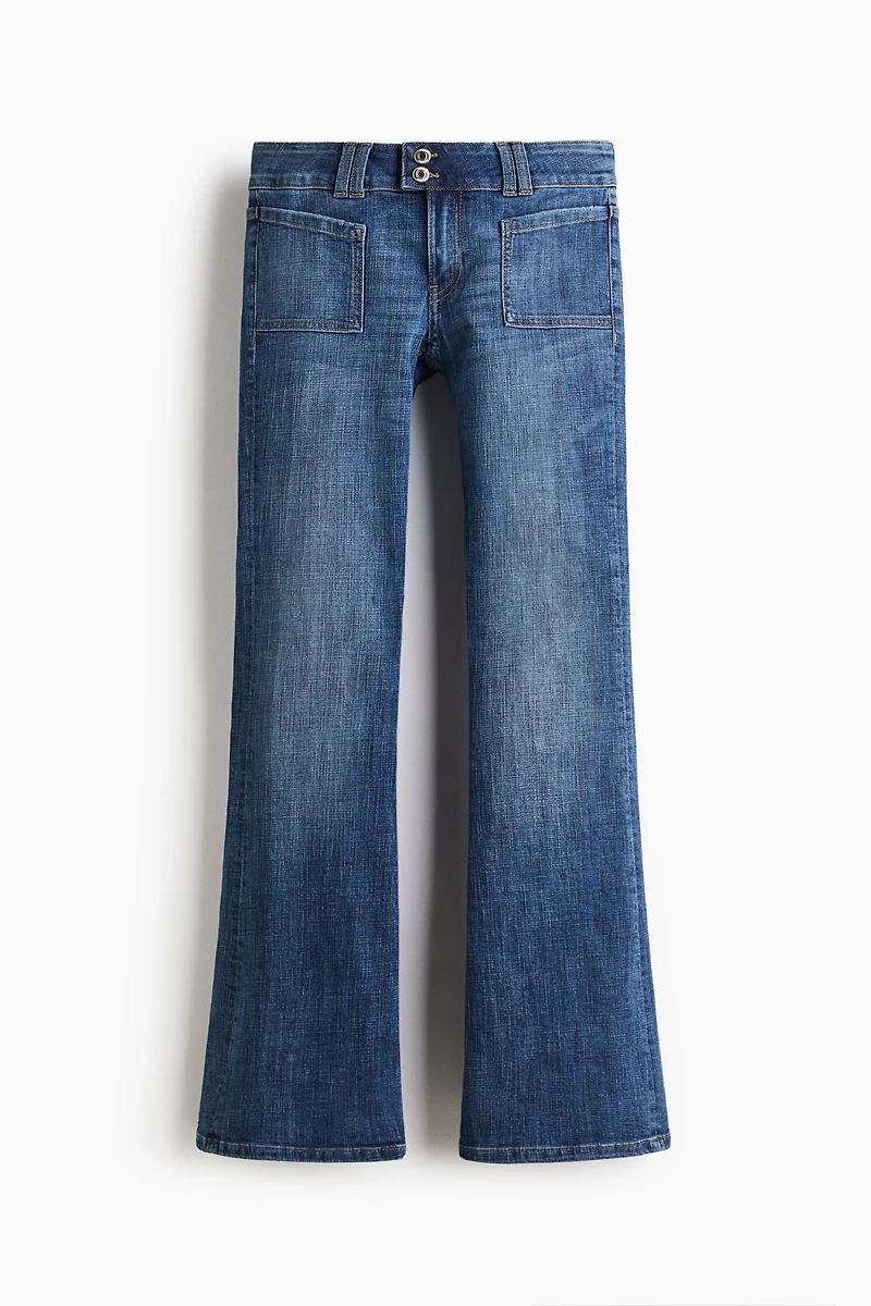 Flared Low Jeans