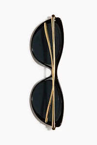 Lunettes de soleil en forme d'yeux de chat