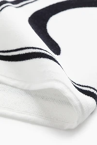 Terry Guest Towel with Motif