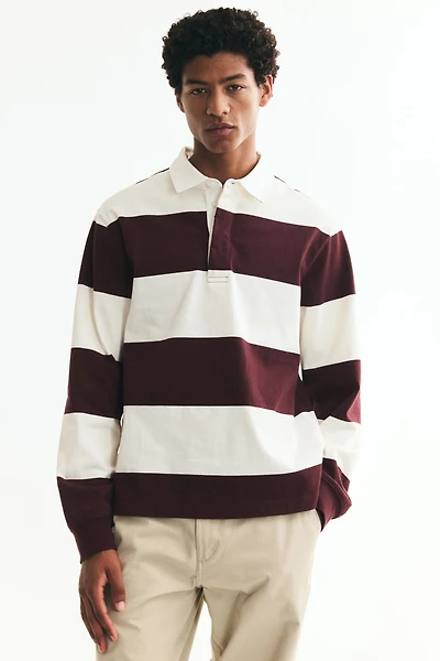 Regular-Fit Cotton Rugby Shirt