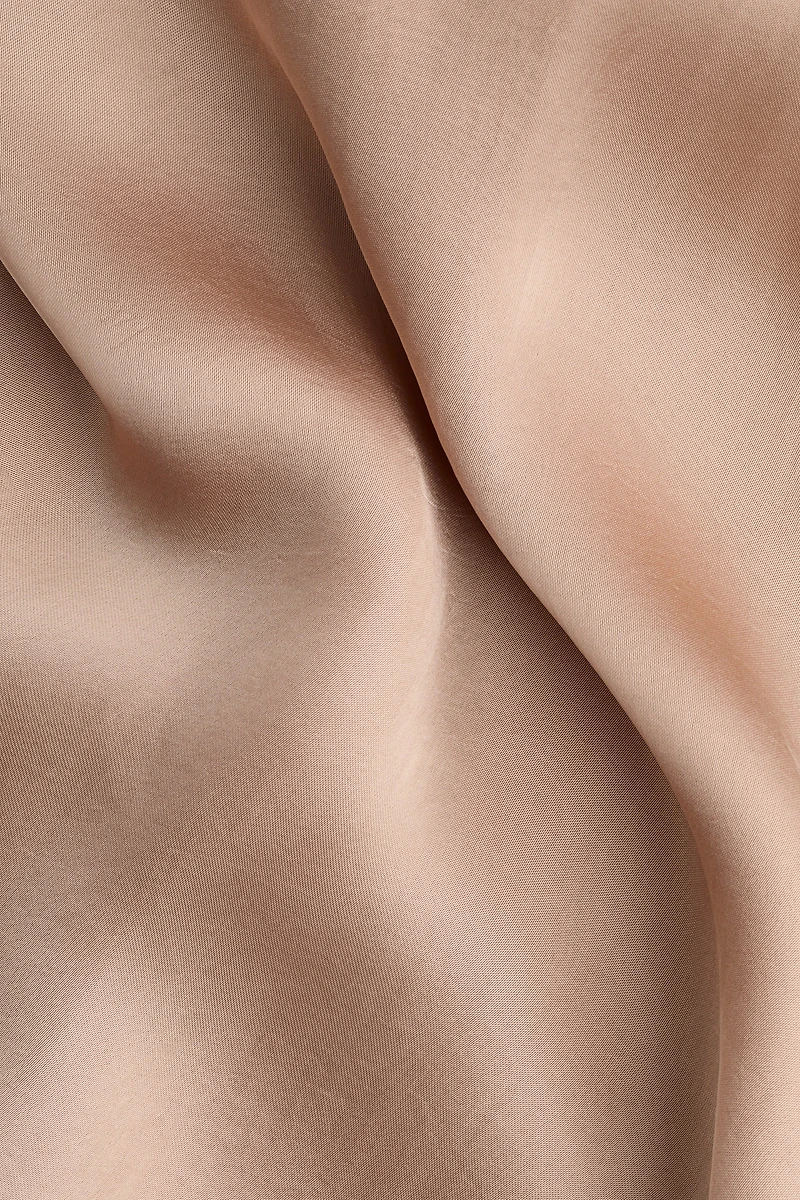 Embroidered viscose satin nightslip
