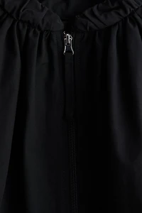 Gathered Bomber Jacket