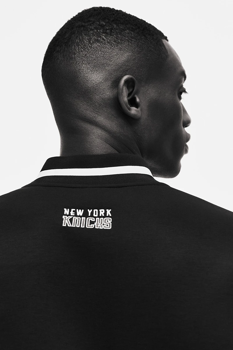 Loose-Fit Scuba Baseball Jacket