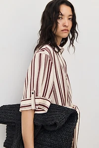 Robe avec ceinture à nouer