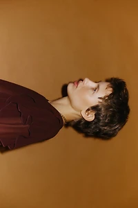 Blouse vaporeuse à volants