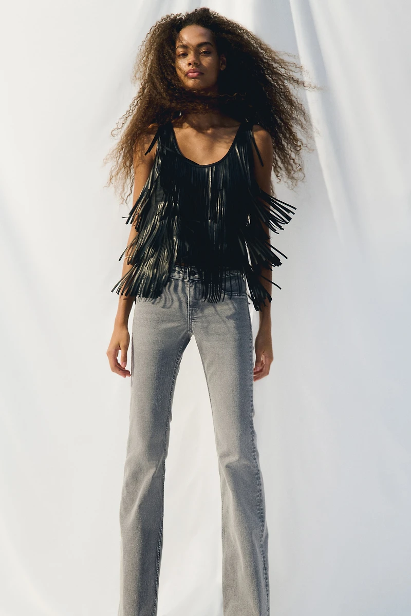 Flared Low Jeans