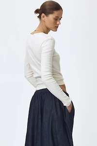 Denim Balloon Pants