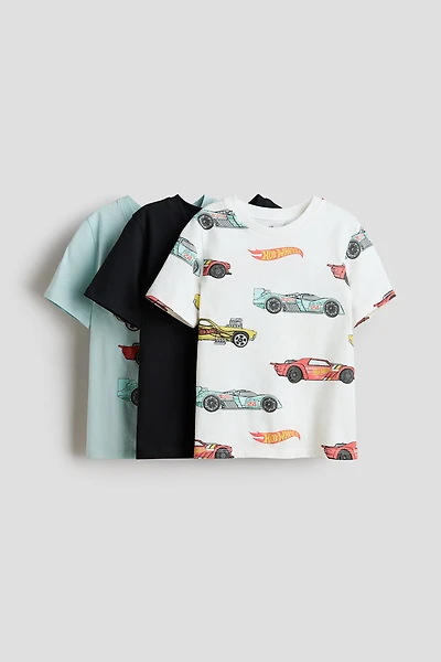 Lot de 3 T-shirts imprimés