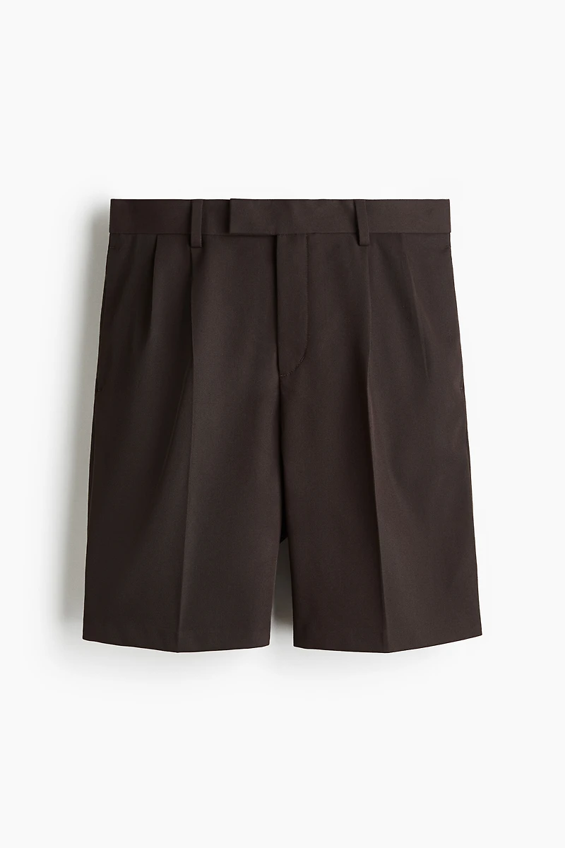 Relaxed-Fit Twill Bermuda Shorts