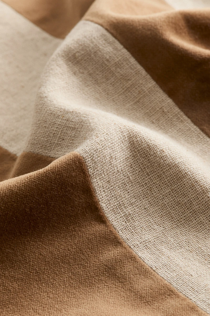 Linen-Blend Cushion Cover