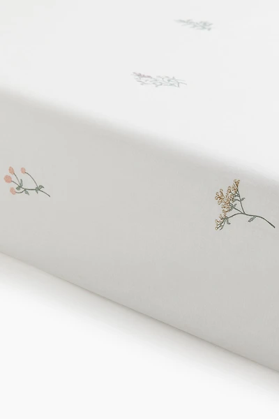 Drap-housse en coton pour lit double