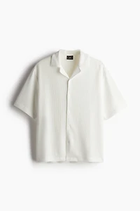 Loose Fit Ribbed Resort Shirt