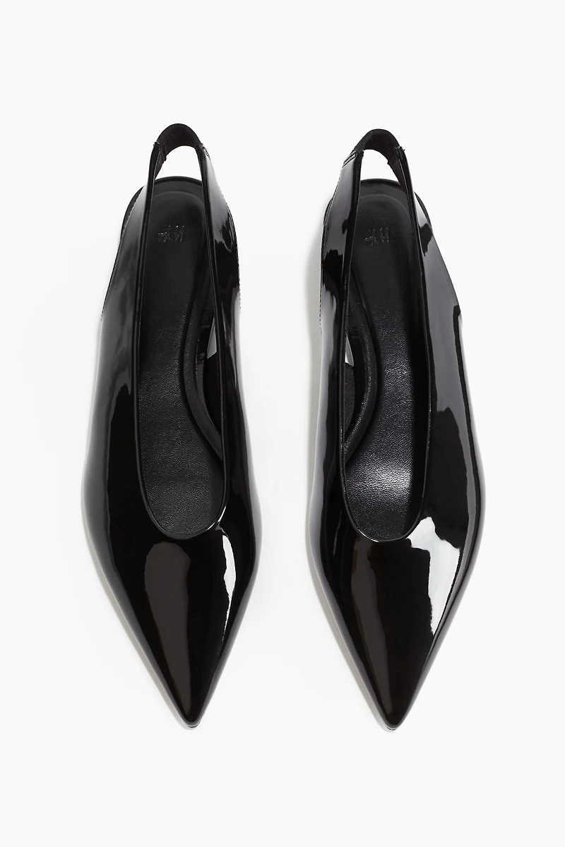Pointed Slingbacks