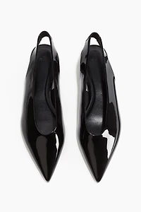 Pointed Slingbacks