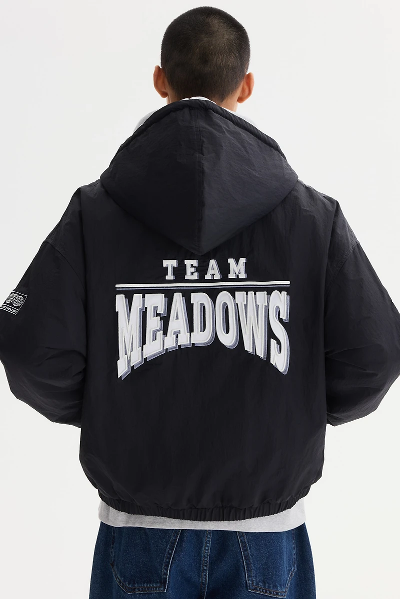 Padded Nylon Windbreaker