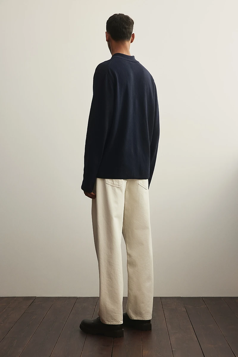 Regular Fit Fine-Knit Cardigan