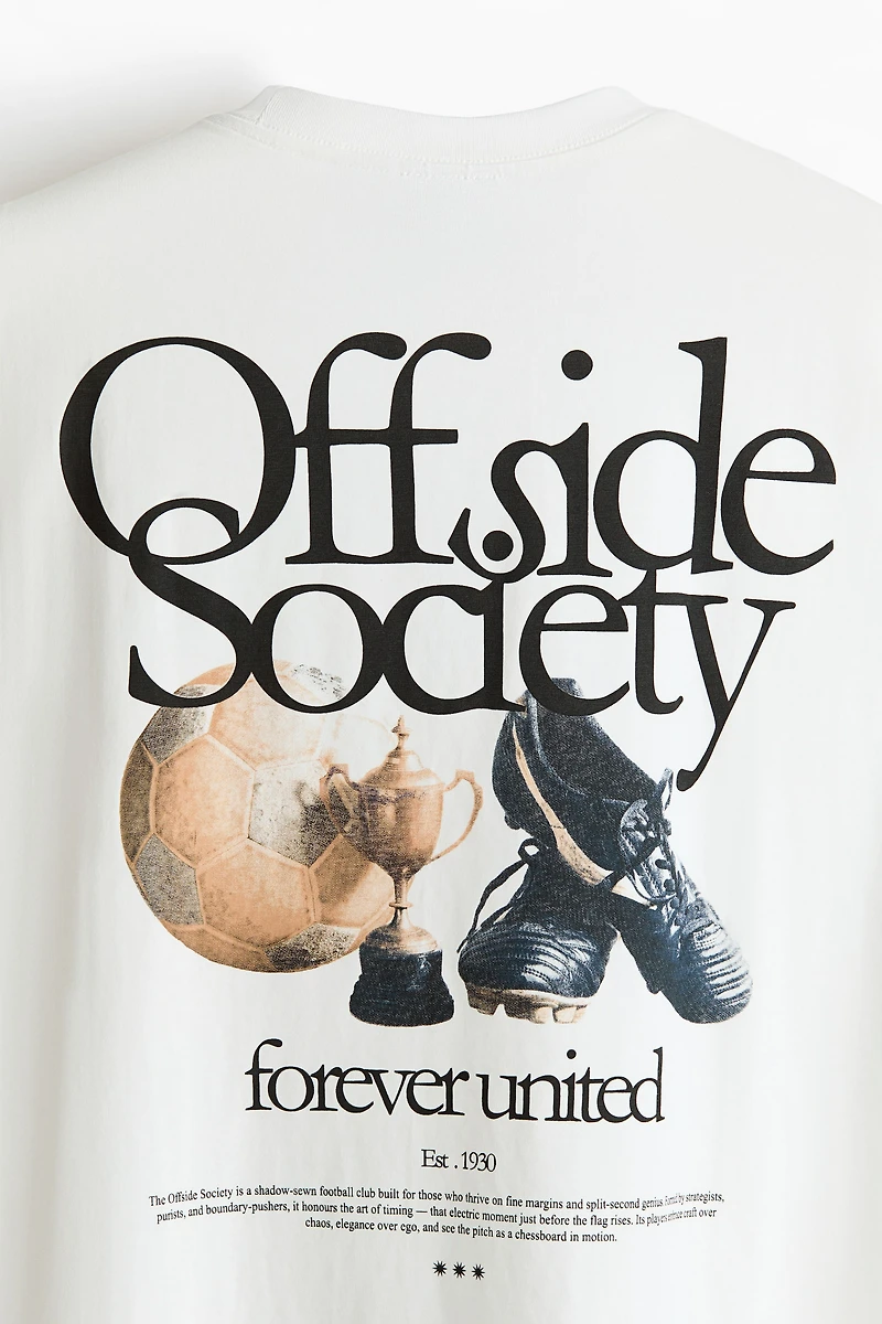 Loose Fit Printed T-shirt