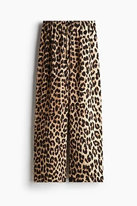 Drawstring Twill Pants