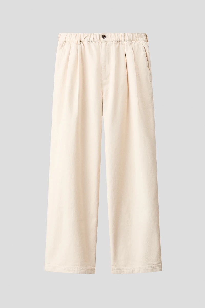 Pantalon ample en denim
