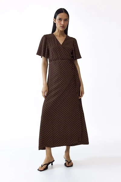 MAMA Robe d'allaitement croisée