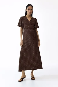 MAMA Robe d'allaitement croisée